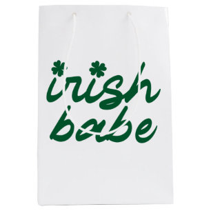 Sacola Para Presentes Média irish babe FL. EDITED FILE