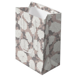 Sacola Para Presentes Média Ivory Blooms, Tropical Romance Gift Bag