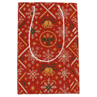 Sacola Para Presentes Média Jingle todo o caminho