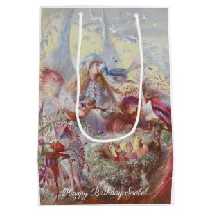 Sacola Para Presentes Média John Fitzgerald Fantasy Fine Art Fairy