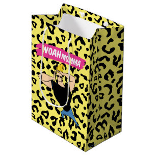 Sacola Para Presentes Média Johnny Bravo - Woah Momma