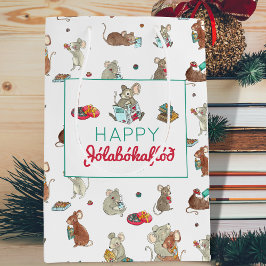 Sacola Para Presentes Média Jolabokaflod Mice