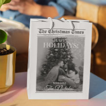 Jornal Que Ano Foto Preto Branco Natal