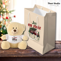 Joy em rota Natal Começa Caminhão e Árvore X-Mas