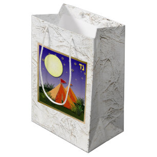 Sacola Para Presentes Média Judaica 12 Tribos De Arte Israelense Gad Gift Bag