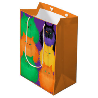 Sacola Para Presentes Média Julgar Gatos
