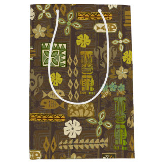 Sacola Para Presentes Média Kona Coast Tiki Tropix