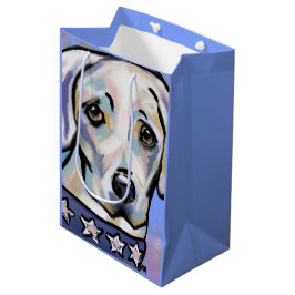 Sacola Para Presentes Média Labrador Retriever