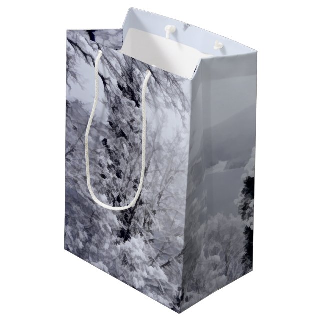 Sacola Para Presentes Média Lago Nojiri Gift Bag (Verso inclinado)