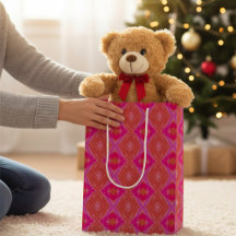 Laranja Cor-de-rosa Cor-de-rosa - Diamantes Geomét