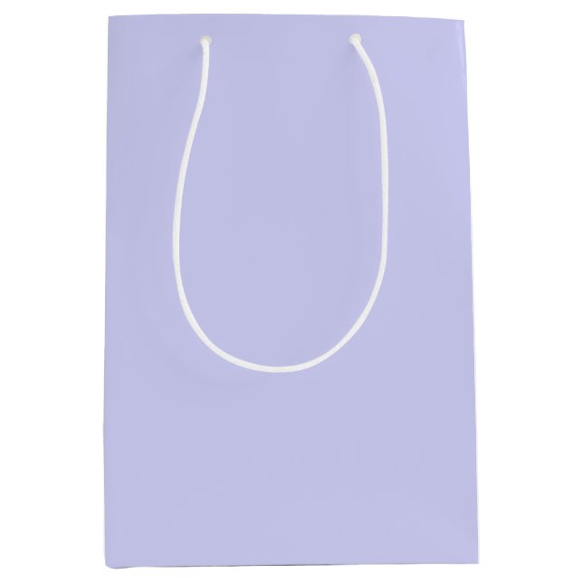 Sacola Para Presentes Média Lavanda (Frente)