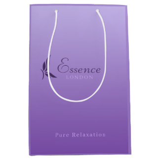 Sacola Para Presentes Média Lavanda Bliss Personalizado Spa Gift Bag
