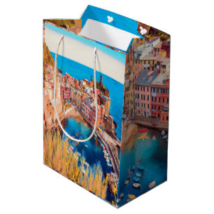 Sacola Para Presentes Média ldp VERNAZZA - Cinque Terre -