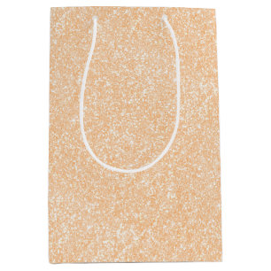Sacola Para Presentes Média Lente Cor-de-rosa com Champanhe