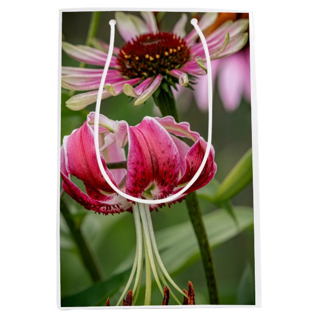 Sacola Para Presentes Média Lírio  (Frente)