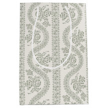 Listra Floral Soft Sage, Creme