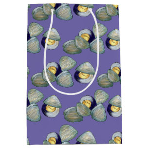 Sacola Para Presentes Média Littleneck Clams Clambake Clam