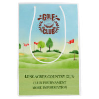 Logotipo do Evento de Torneio de Golfe do Clube /