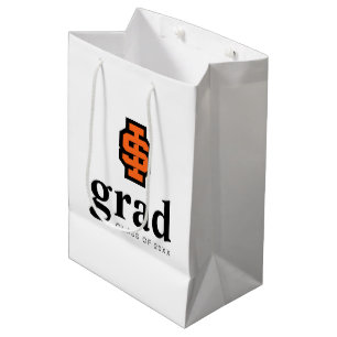 Sacola Para Presentes Média Logotipo dos Bold Bengals da Idaho State Universit