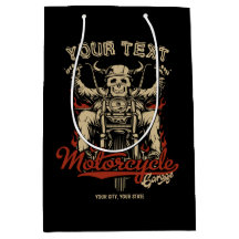 Loja de Motocicletas Esqueleto de Motociclista Per