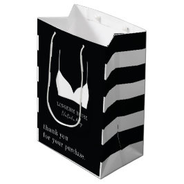 Sacola Para Presentes Média Lojas de lingerie obrigado pela sua compra
