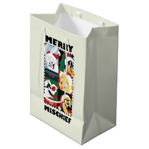 Sacola Para Presentes Média LOONEY TUNES™ Holidy Feliz Mishead