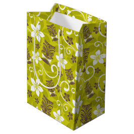 SACOLA PARA PRESENTES MÉDIA LUAU TIKI PADRÃO