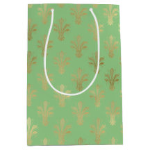 Lux Dourado Fleur de Lis e Green Ash