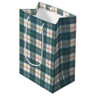 Sacola Para Presentes Média MacRae Conchra Original Scottish Tartan
