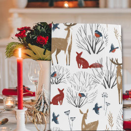 Sacola Para Presentes Média Magic Winter Wonderland