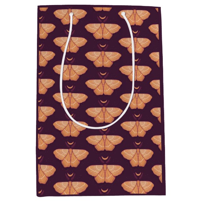 Sacola Para Presentes Média Mágica da Meia-Noite (Frente)