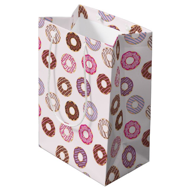 Sacola Para Presentes Média Mais Donuts   (Verso inclinado)