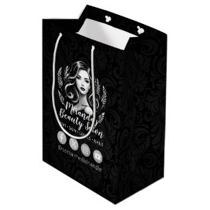 Sacola Para Presentes Média Makeup Artist Hair Stylist Beauty Salon Lash Brows