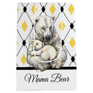 Sacola Para Presentes Média Mama Bear