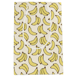 Sacola Para Presentes Média Manteiga de Banana Parade Amarelo