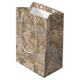 Sacola Para Presentes Média Mappa Mundi