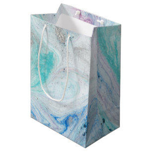 Sacola Para Presentes Média Marble I