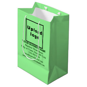 Sacola Para Presentes Média Marca comercial na barra de presentes de médio por