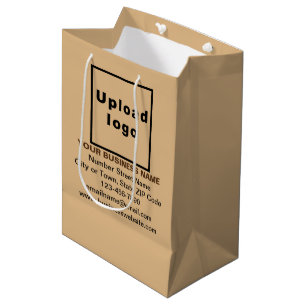 Sacola Para Presentes Média Marca de Negócios no Saco de Presente Médio Castan