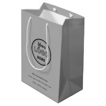 Marca Profissional Minimalista Cinza Logotipo Prom