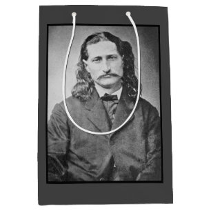 Sacola Para Presentes Média Marechal Wild Bill Hickok Pistoleiro do Velho Oest