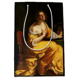 Sacola Para Presentes Média Mary Magdalene (por Artemisia Gentileschi)