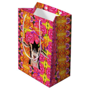 Sacola Para Presentes Média Med Gift Bag Posey, o Goat