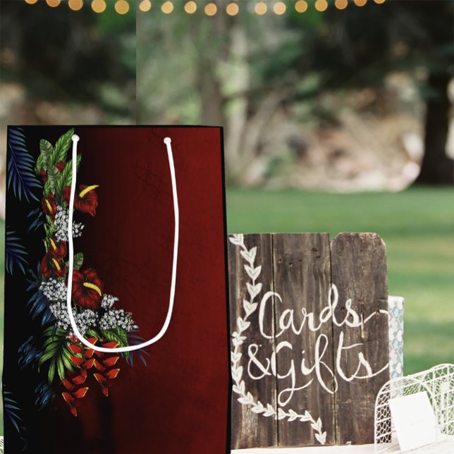 Sacola Para Presentes Média Meia-noite Aloha Gift Bag (Criador carregado)