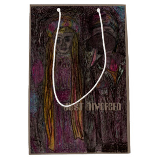 Sacola Para Presentes Média Meio, saco médio Matte do presente "APENAS