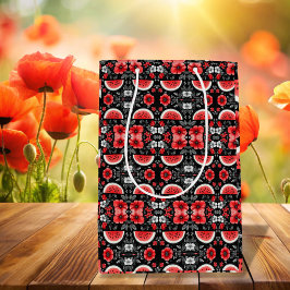 Sacola Para Presentes Média Melancia da Palestina