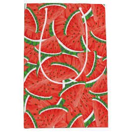 Sacola Para Presentes Média Melancia fresca