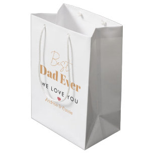 Sacola Para Presentes Média Melhor pai de sempre