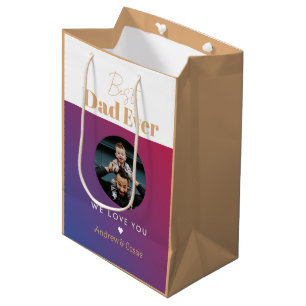 Sacola Para Presentes Média Melhor pai de sempre