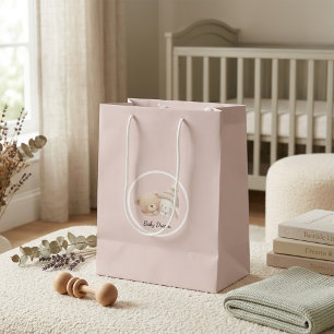 Sacola Para Presentes Média MerryMist Sonhos de Bebê: Winter Blush – Berçário